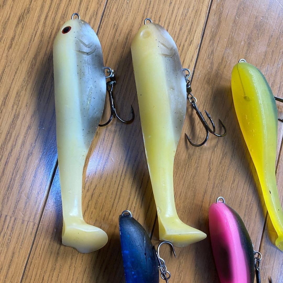 8pcs Set 10FTU HB BABOO & Head Bomb - Ken Iyobe JDM Swimbait fishing lures rare - Image 2