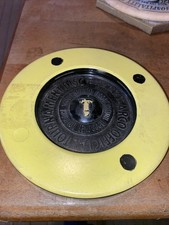 Vintage ARCO SHUFFLEBOARD PUCK Yellow Puck/Discs
