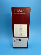 IKEA STR LA LED Decorative Table Window Lamp Battery White Stacked Circles 8.5"