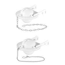 Toilet Replacement Kit with Stainless Chains Running Toilets  Flushing