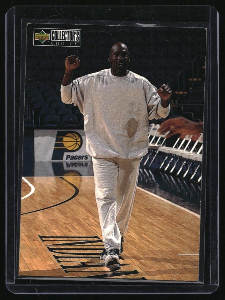1997 -98 Collector's Choice #391 Michael's Magic Michael Jordan 1997-98 Collector's Choice #391 Michael's Magic Michael Jordan