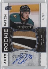 2018-19 Upper Deck The Cup Rookie 15/76 Josh Mahura #EC-JM Patch Auto lk8
