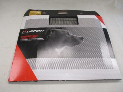 LIPPERT SCREEN DEFENDER ENTRY DOOR PROTECTOR 24'' BLACK 859791 RV CAMPER