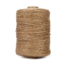 Tenn Well Natural Jute Twine, 500 Feet Long Brown Twine 2MM x 500FT,
