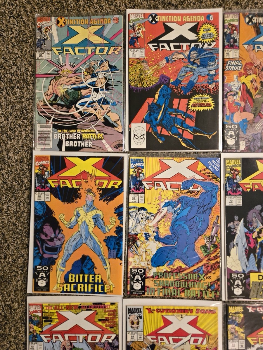 Marvel Comics X-Factor #61,62,67-72,84,85,92 (Dec 1990) | eBay