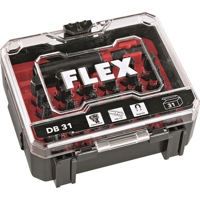 Flex Schrauberbitbox Bitbox Bitset DB31 31lg. Mix inkl. Magnethalter