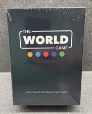 The World Game - The Ultimate Geograpy Card Game - Brand New Sealed Free P&P
