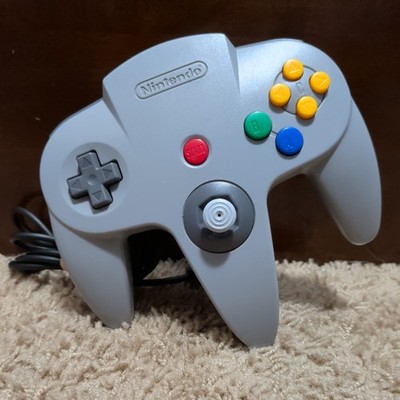 OEM Nintendo 64 N64 Controller NUS-005 - Original Grey *TESTED* TIGHT STICKS