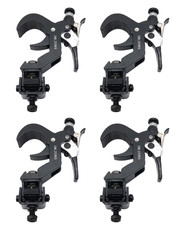 ProX T-QFXPRESSX4 4 Quick 90-Degree Folding Xpress Trigger Truss Clamp 2" Black