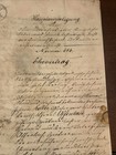 1866 German Handwritten Document With Revenue Stamps — photo 3