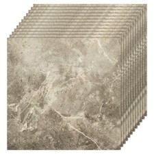 40Pcs Floor Tiles Self Adhesive Marble Grip Flooring Kitchen Bathroom Home