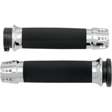 Avon Grips CC-85-CH-FL-GAT Gatlin Custom Grips - Chrome