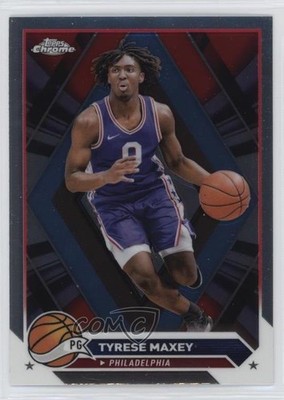 2023-24 Topps Chrome Tyrese Maxey #33 1co7