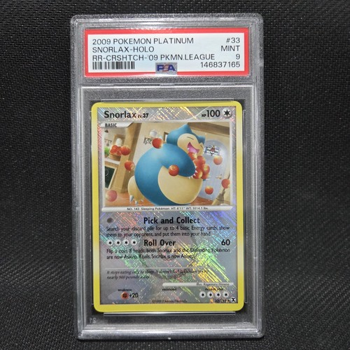 Snorlax graded PSA 9 for sale on eBay