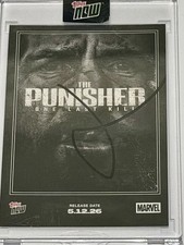 Jon Bernthal VIDEO Signed The Punisher Card Topps Now One Last Kill Frank Castle