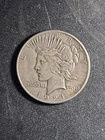 1921 U.S. Peace silver dollar - Solid XF/AU - decent luster, uniform grey  stQ55