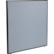 Global Industrial 60-1/4"W x 60"H Office Partition Panel Blue