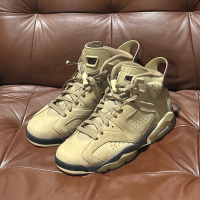 Nike Air Jordan 6 Retro Gore-Tex Brown Kelp FD1643-300 Women's US Size 10.5 (M9)