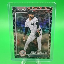 2026 Topps Series 1 Devin Williams (Black Spring Training Parallel) #4/10!!NYY!