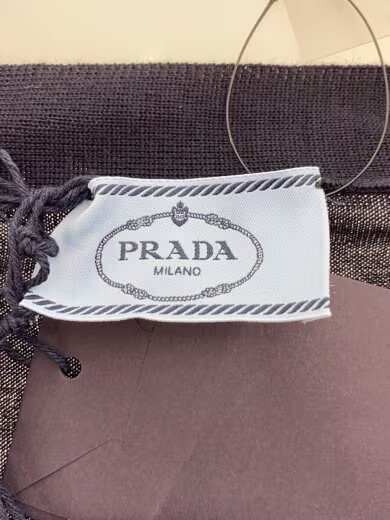 PRADA / 24 Years / Virgin Wool V-Neck Long Sleeve Cardigan / Cardigan (Lightweig thumbnail 3