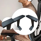 2x Office Chair Armrests Arm Rests Repair Parts Practical Comfortable Grip