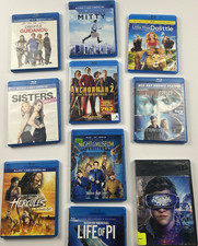 Blu-ray Movie Lot of 9: Comedy/Adventure/Drama/Family Digital Copy Unrated