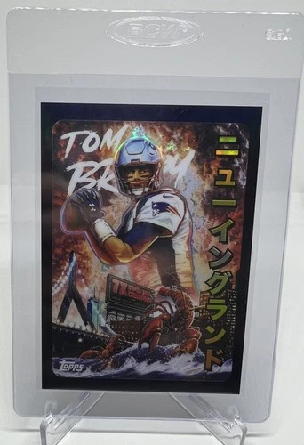 2025 Topps Chrome Tom Brady Kaiju SSP Patriots Case Hit KAI-1 Ultra Rare GOAT
