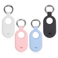 4pcs Protective Case for Galaxy Smart Tag 2, black, white, blue, pink