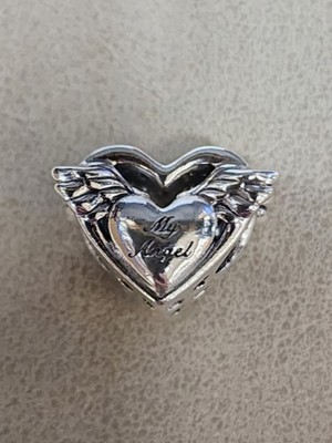 pandora様 PANDORA 799367C00 Angel Wings & Mum Charm - Silver for sale online
