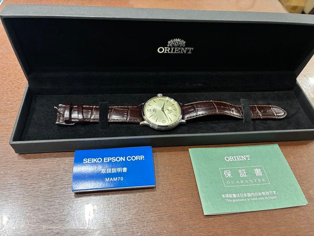 ORIENT Bambino Automatic Small Seconds Date Analo… - image 1