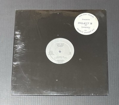 Synergy Project 5 1983 US Original 12inch Vinyl EX Hype Sticker Electro
