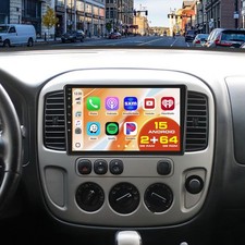 2 64GB Android 15 Car Stereo for Ford Escape 2000-2006 Mazda Tribute 2000-200...