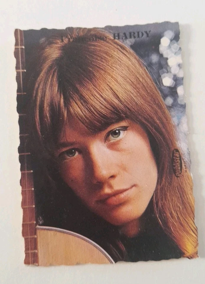rare vintage petite carte 60s - FRANÇOISE HARDY - Photo 1/1