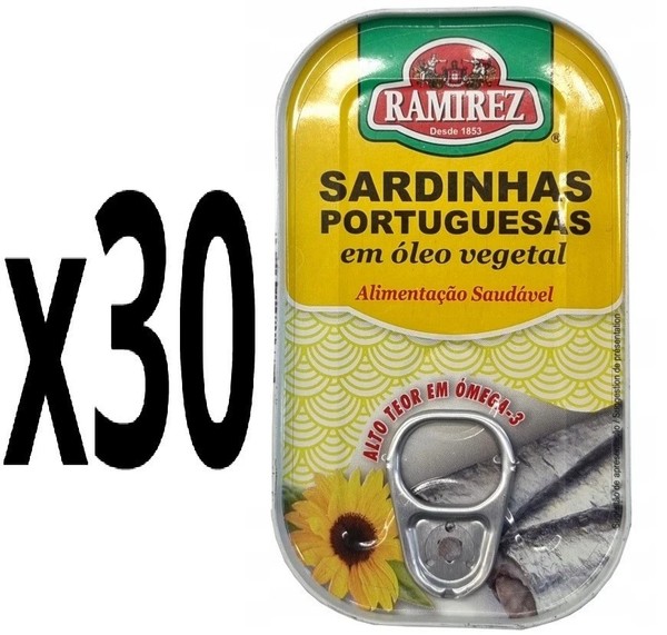 Ramirez Portugiesische Sardinen 125 G In PflanzenöL – Premium‑QualitäT X30-image