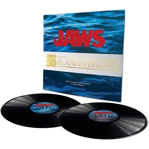 Jaws Original Motion Picture Soundtrack 50th Anniversary Vinyl 2XLP