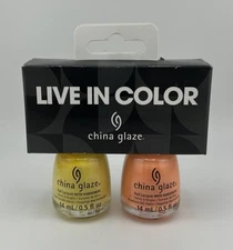 China Glaze 2-Pack 1611, 1600 All Sun & Games/ Werk It Honey!