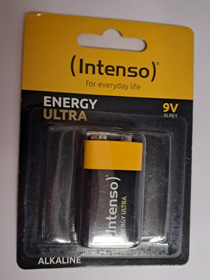 Intenso Batteries Energy Ultra E-BLOCK 6LR61 9V 1er Alkaline Batterie NEU