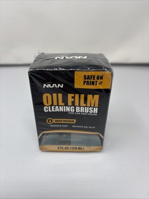 New NIB NUAN Automotive Oil Film Cleaning Brush - 4 oz. each For Car And House