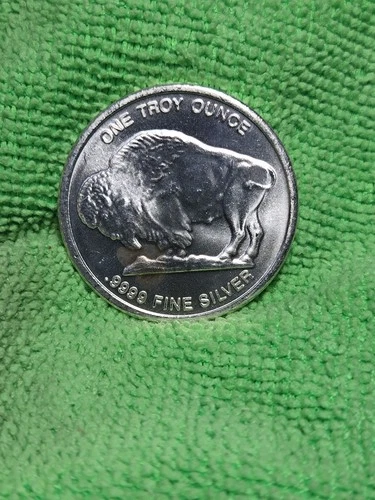1 Oz Pure Silver Indian Head/Buffalo  Round