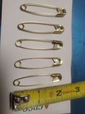 5 Jumbo Safety Pins 2"