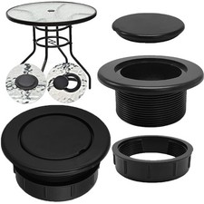 Patio Table Umbrella Hole Ring Plug Cap Set for Outdoor Parasol Table Hole