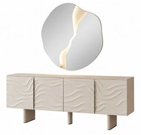 Esszimmer Sideboard Mit Spiegel Kommodenschrank Buffet Schrank Anrichte