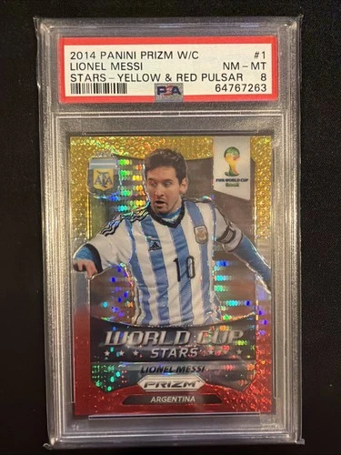 World Cup Lionel Messi 2014 Panini Prizm World Cup Lionel Messi #1 Red