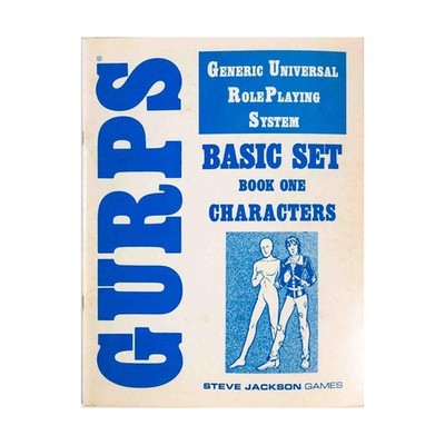 SJG GURPS 1st-3rd Ed Basic Set (2nd Ed) - Book 1 Characters Only! Fair