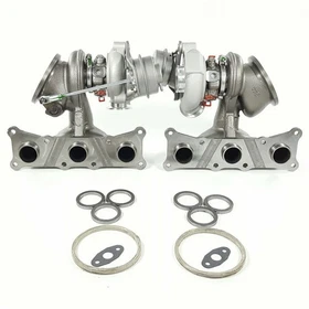 TD04-17T Billet Two Turbos For BMW 135i 335i Z4 3.0L N54 E88 E89 E90 E92 E93 LHD
