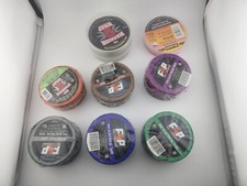 15 F4P TBK PVC Electrical Tape 3/4" x 66 Ft , Scotch Green, Blue, orange, gray