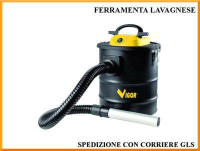 Aspiracenere vigor Cener-El con scuotifiltro 1200 watt stufe,stufe  pellet,camini | eBay