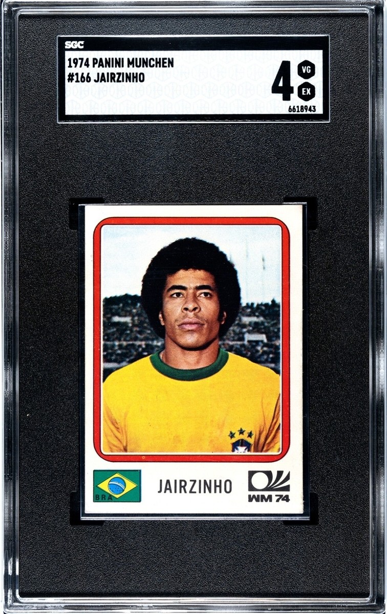 1974 Panini Munchen FIFA World Cup #166 Jairzinho Jair