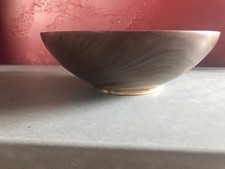 Hand Turned Walnut Wooden Bowl