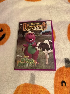 Barney Diversión En La Granja (Fun On The Farm) Spanish DVD Rare Oop 